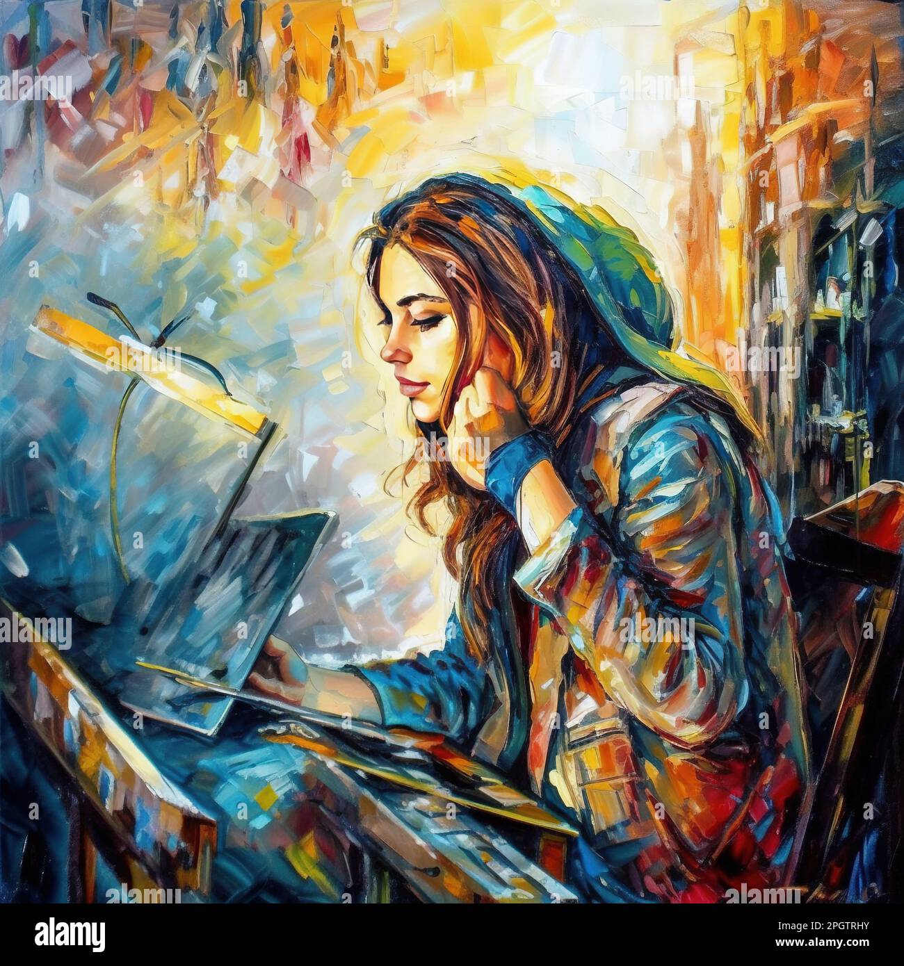 The Artists Creation Stock Photo Alamy