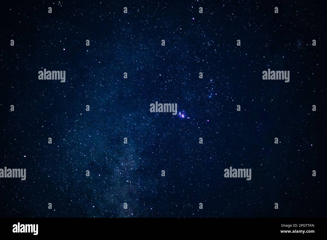 A stunning night sky featuring a breathtaking view of twinkling stars ...