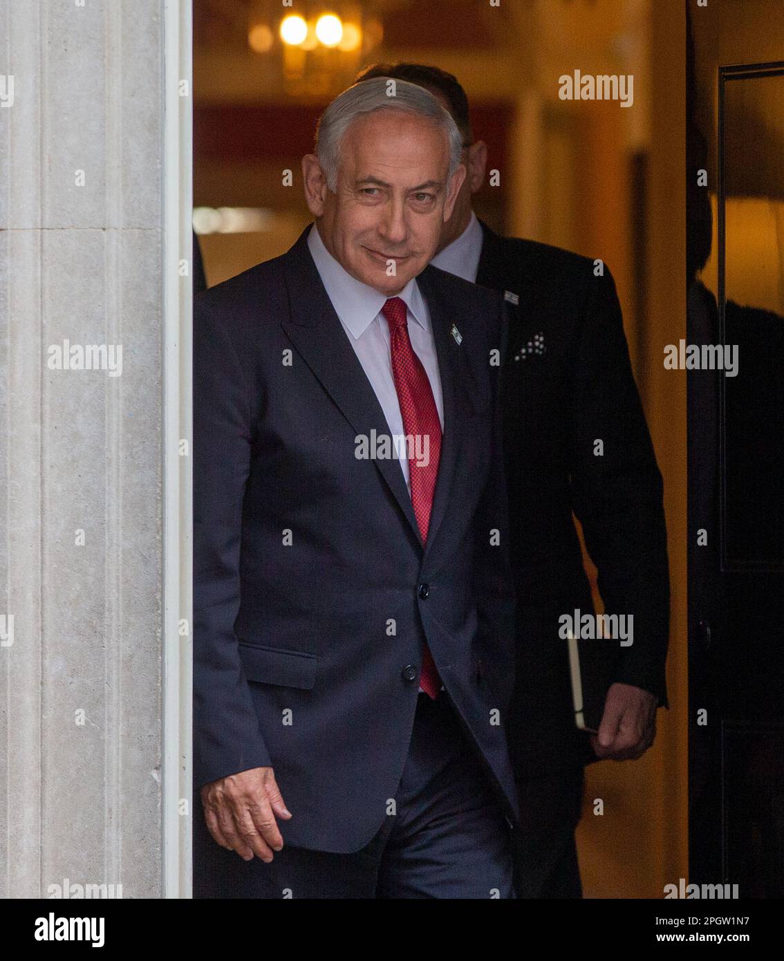 London, England, UK. 24th Mar, 2023. Prime Minister of Israel BENJAMIN