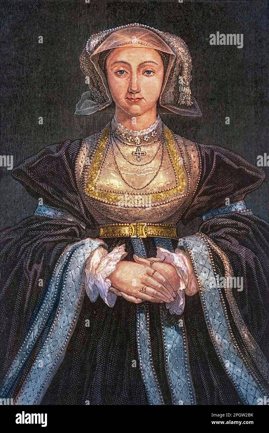 Portrait Of Anne Of Cleves Portrait D Anne De Cleves 1515 1557 