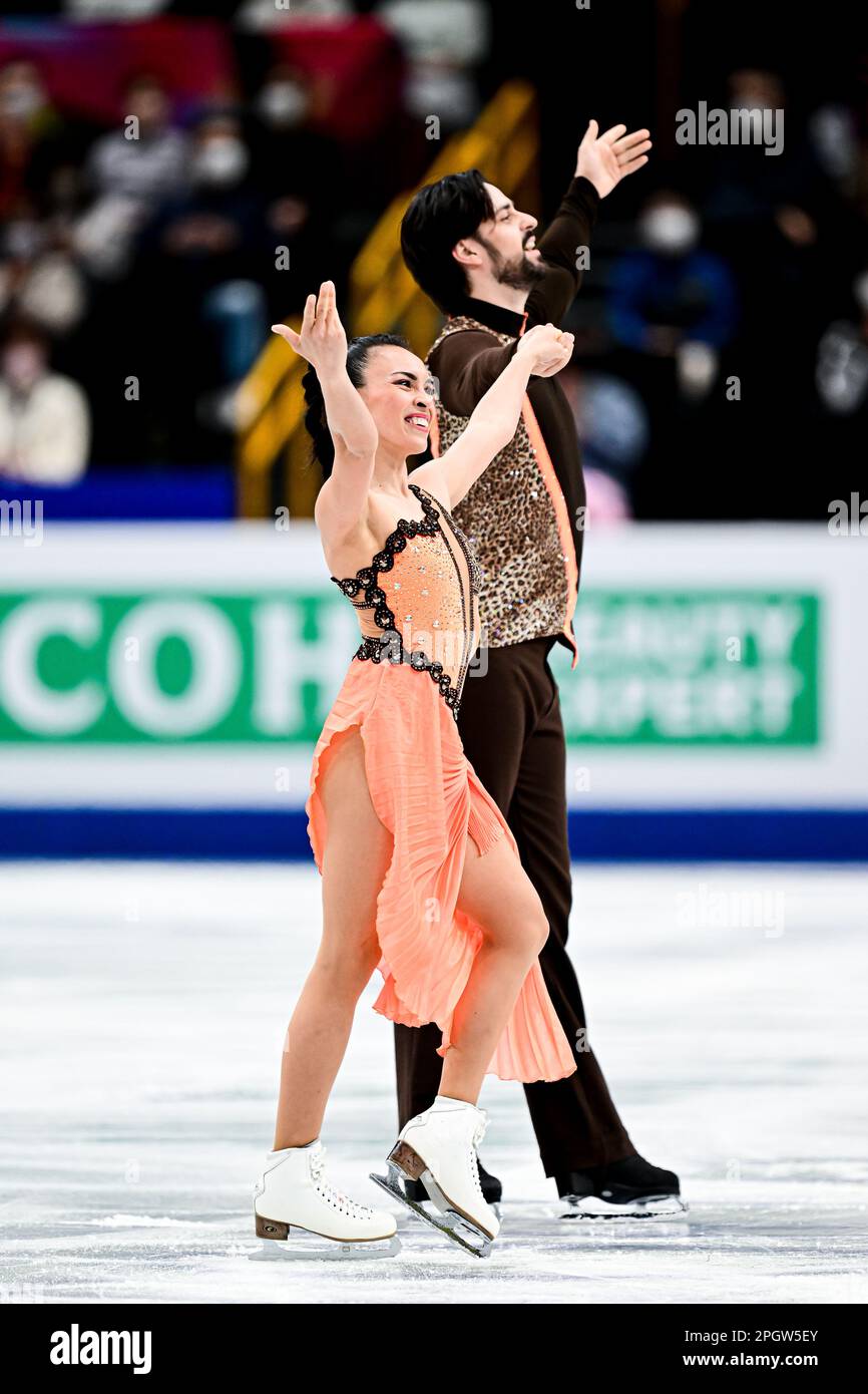Jennifer JANSE VAN RENSBURG & Benjamin STEFFAN (GER), during Ice Dance