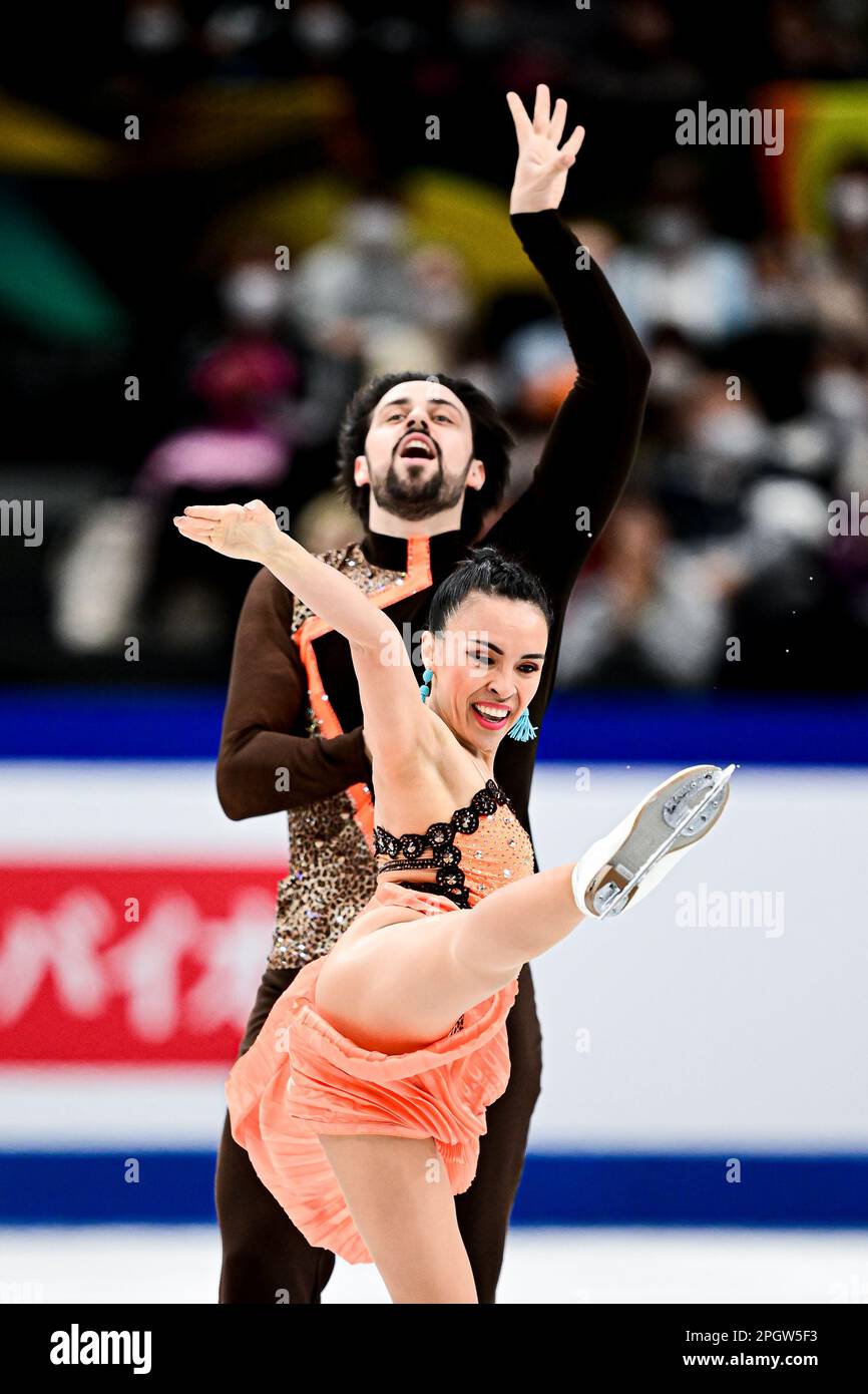 Jennifer JANSE VAN RENSBURG & Benjamin STEFFAN (GER), during Ice Dance