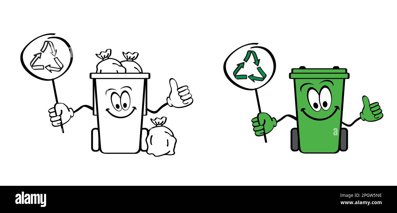 Container. Waste bin or litterbin. Garbage can; trash can. Trash bin or