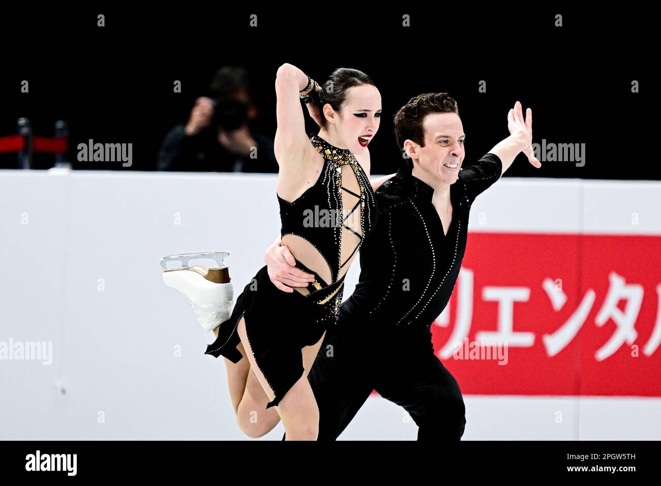 Mariia NOSOVITSKAYA & Mikhail NOSOVITSKIY (ISR), during Ice Dance