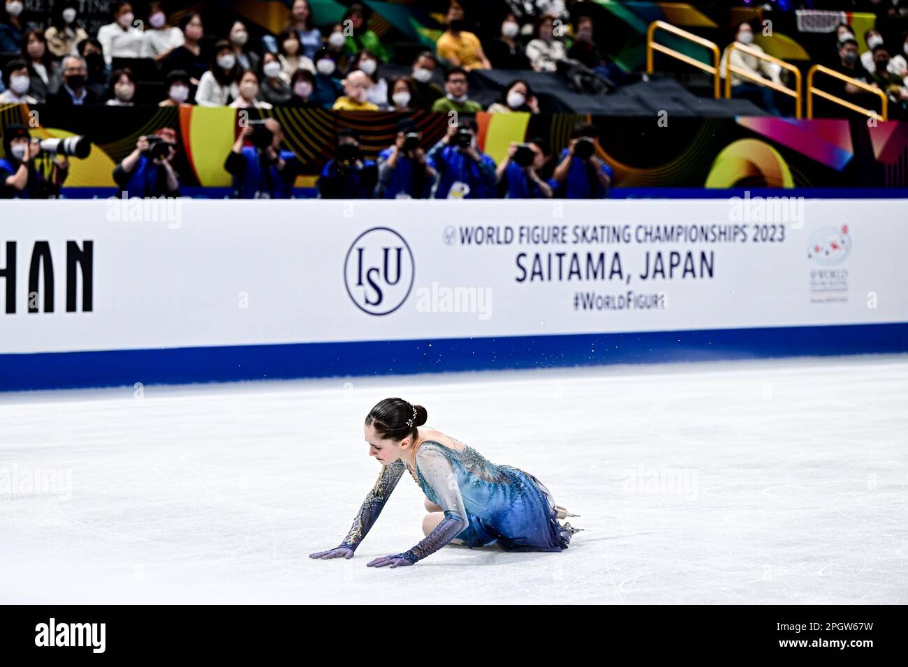 Isabeau LEVITO (USA), during Women Free Skating, at the ISU World
