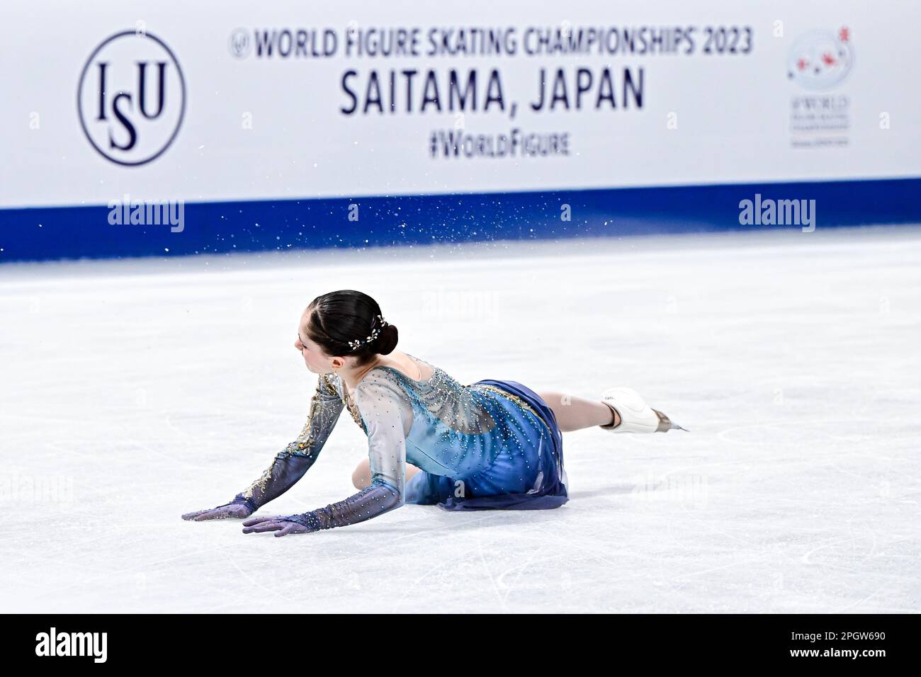 Isabeau LEVITO (USA), during Women Free Skating, at the ISU World