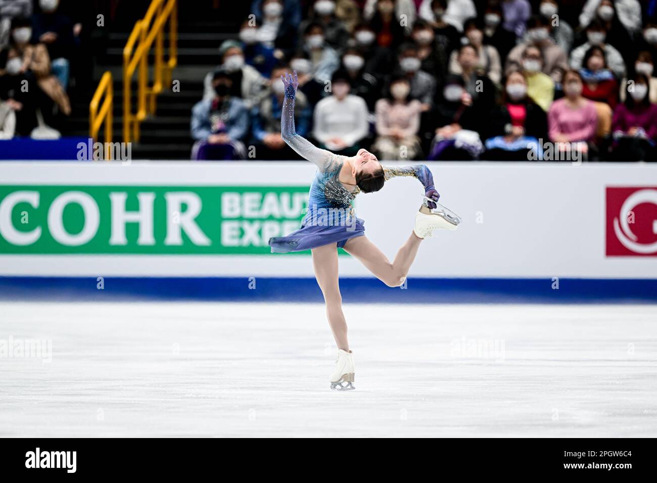 Isabeau LEVITO (USA), during Women Free Skating, at the ISU World Figure Skating Championships