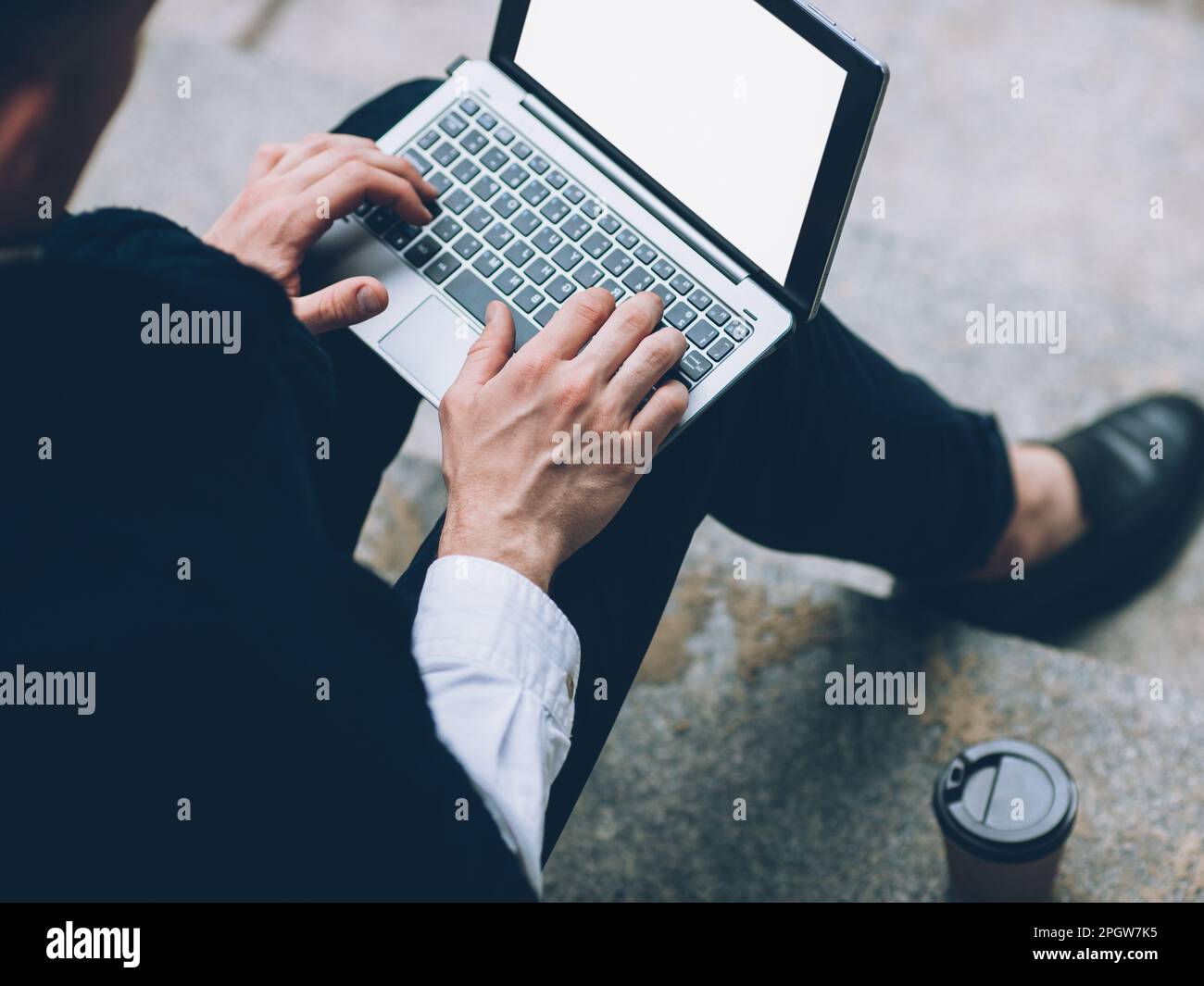 information technology online education student Stock Photo - Alamy