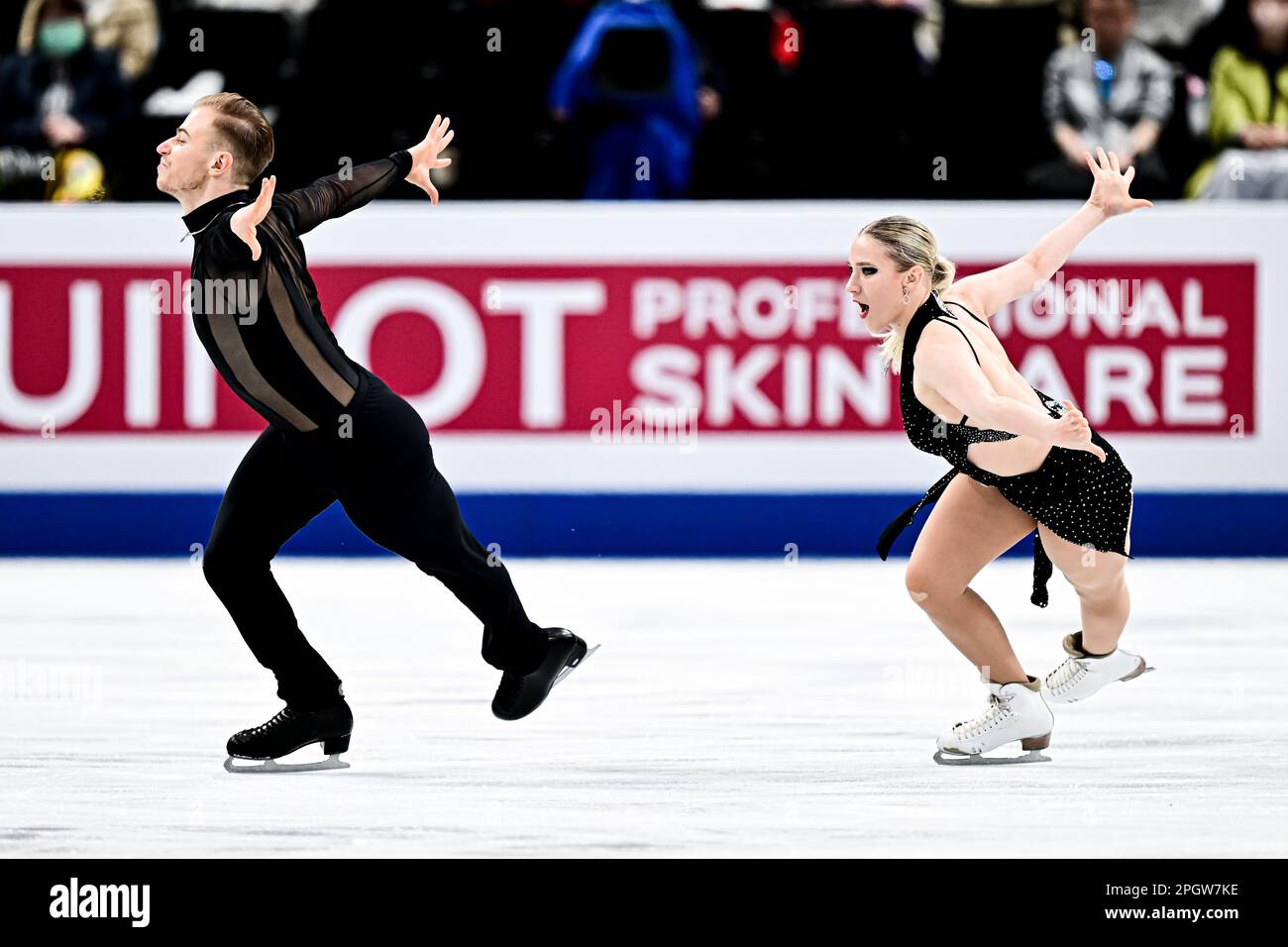 Natalie TASCHLEROVA & Filip TASCHLER (CZE), during Ice Dance Rhythm