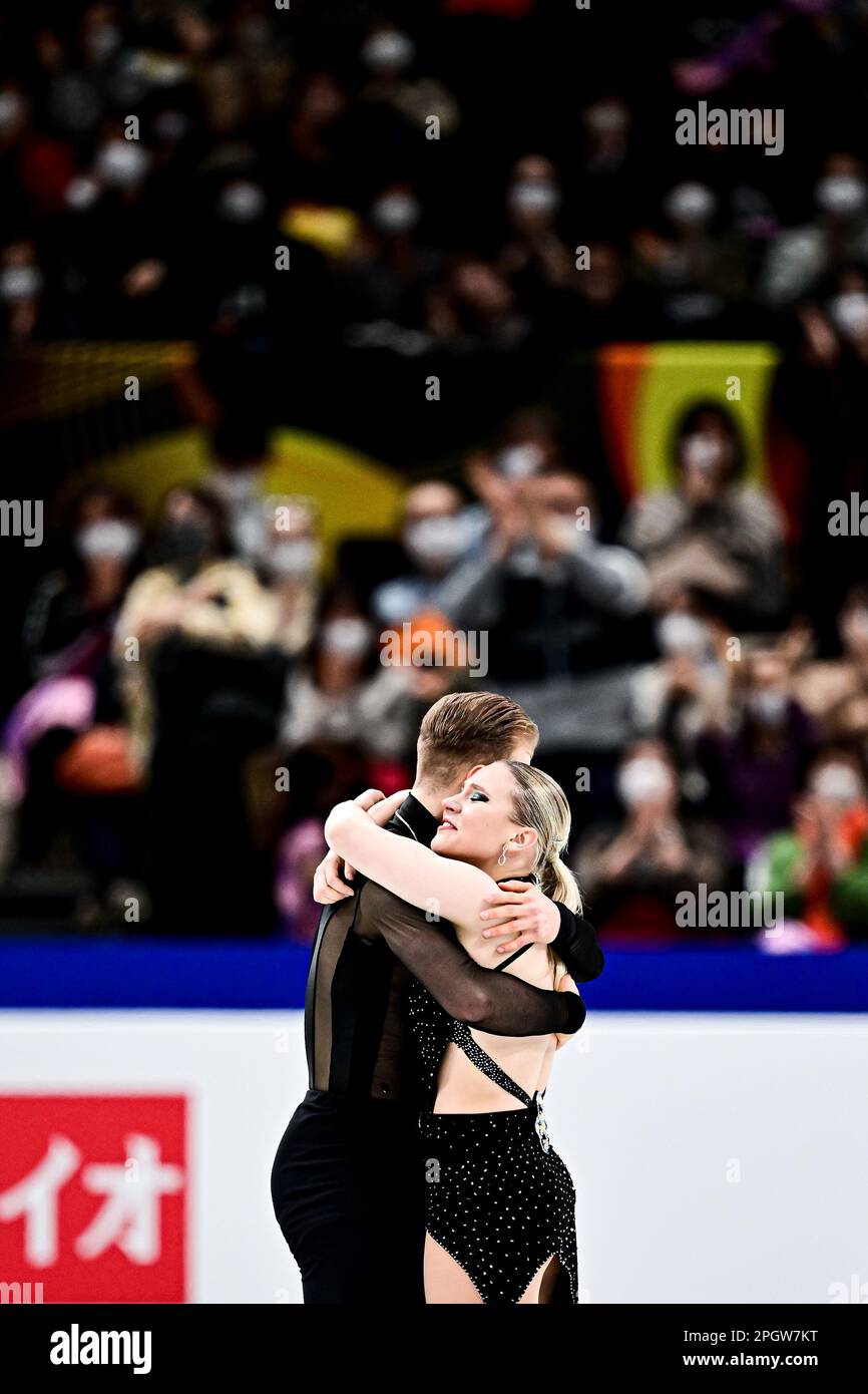 Natalie TASCHLEROVA & Filip TASCHLER (CZE), during Ice Dance Rhythm