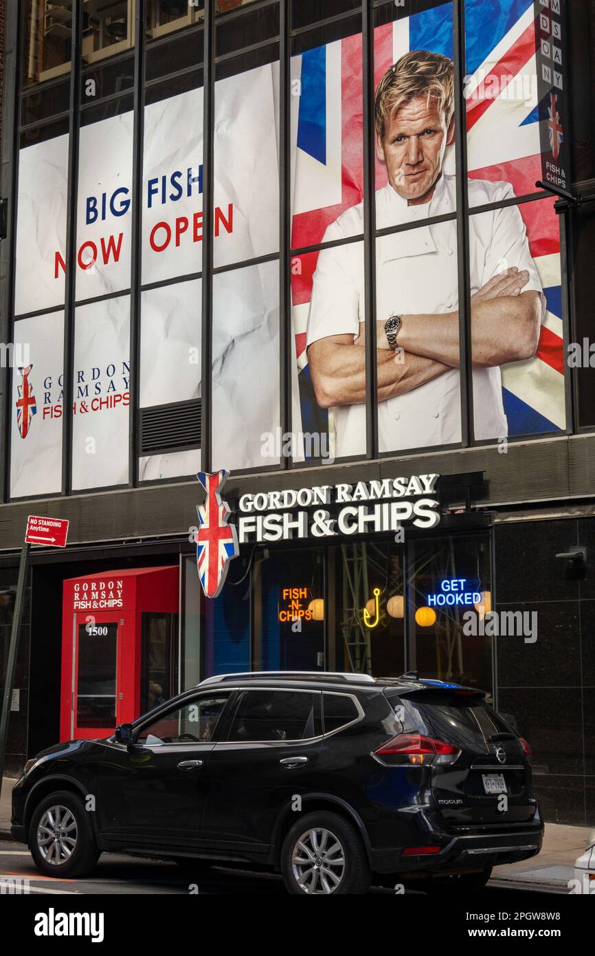 Gordon Ramsay's fish and chips is the celebrity chef's newest
