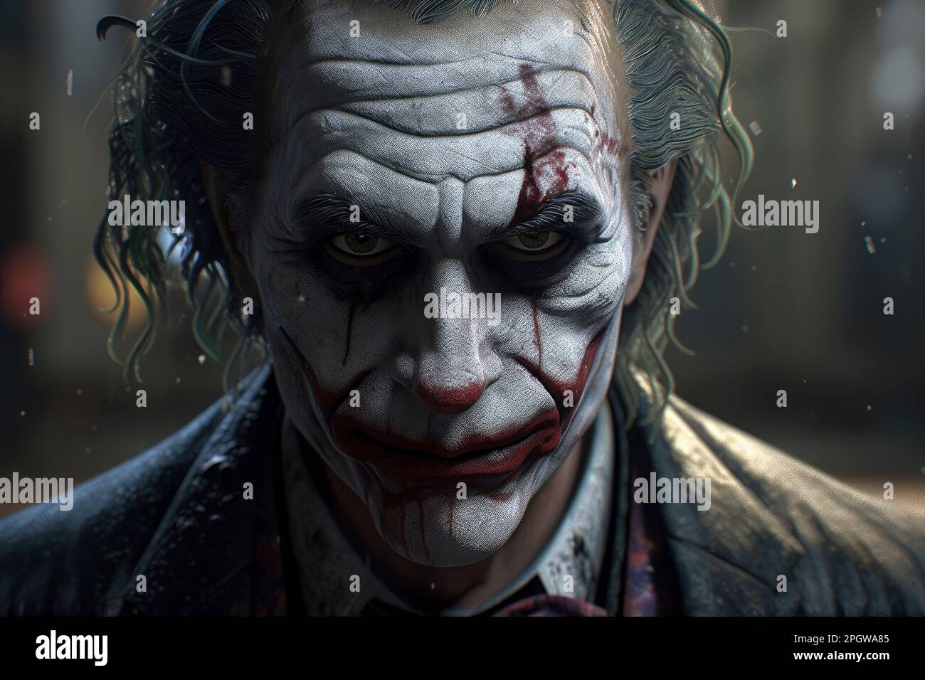 Heath Ledger Joker Makeup
