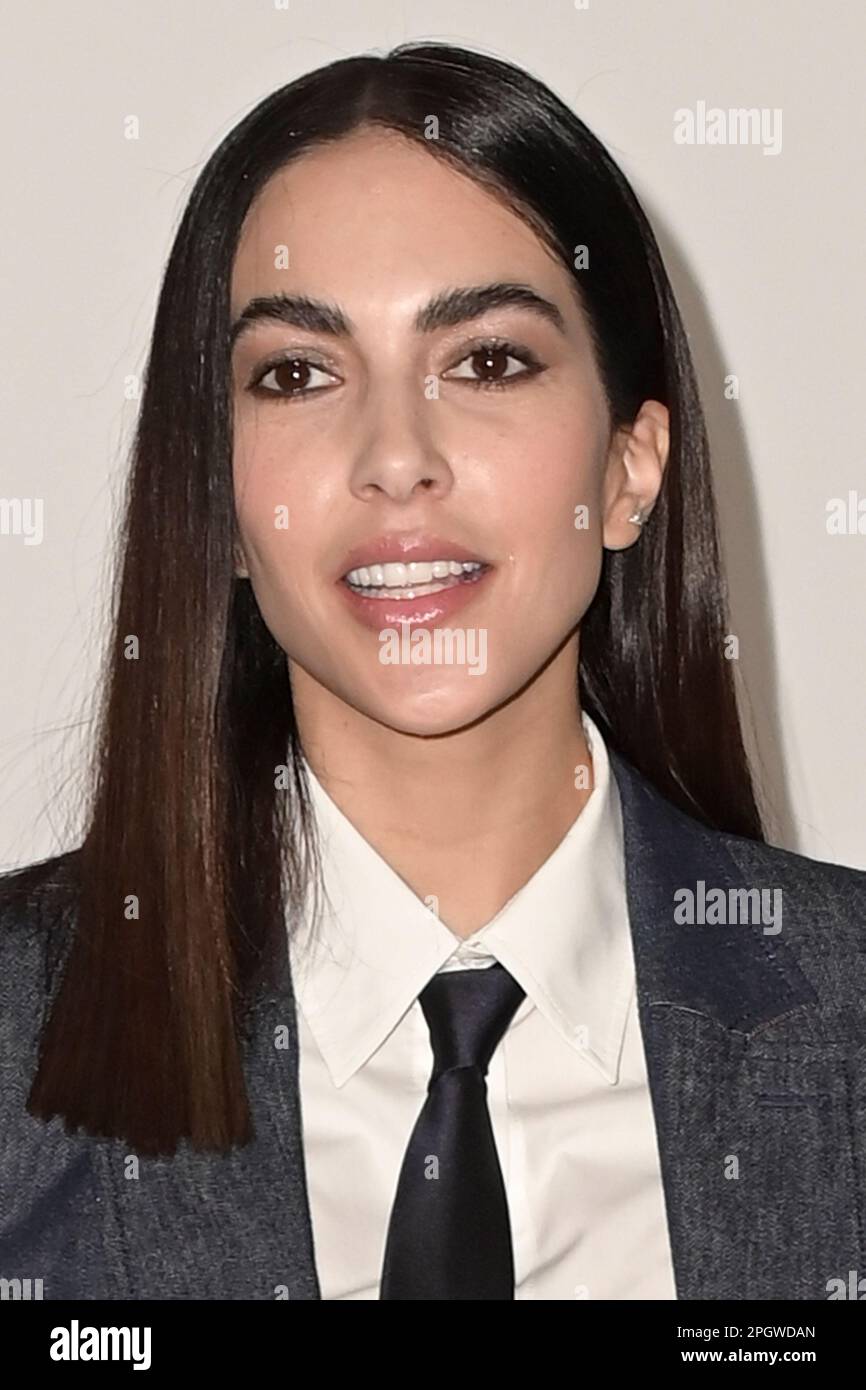 Rome, Italy. 24th Mar, 2023. Rocio Munoz Morales attends the photocall of  the Rai fiction "Un