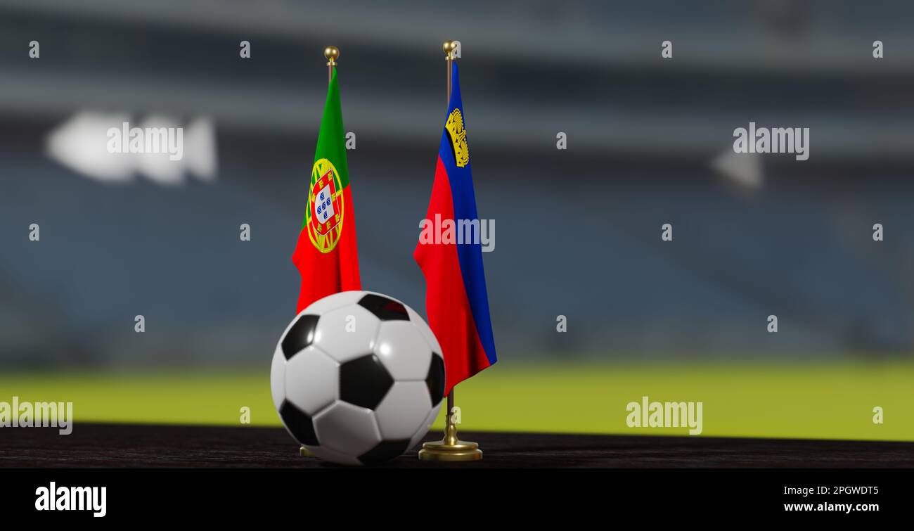 Portugal vs Liechtenstein Stock Photo - Alamy