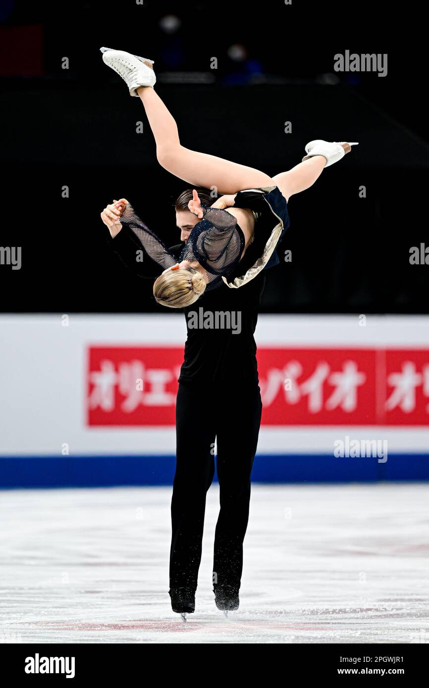 Victoria MANNI & Carlo ROETHLISBERGER (ITA), during Ice Dance Rhythm
