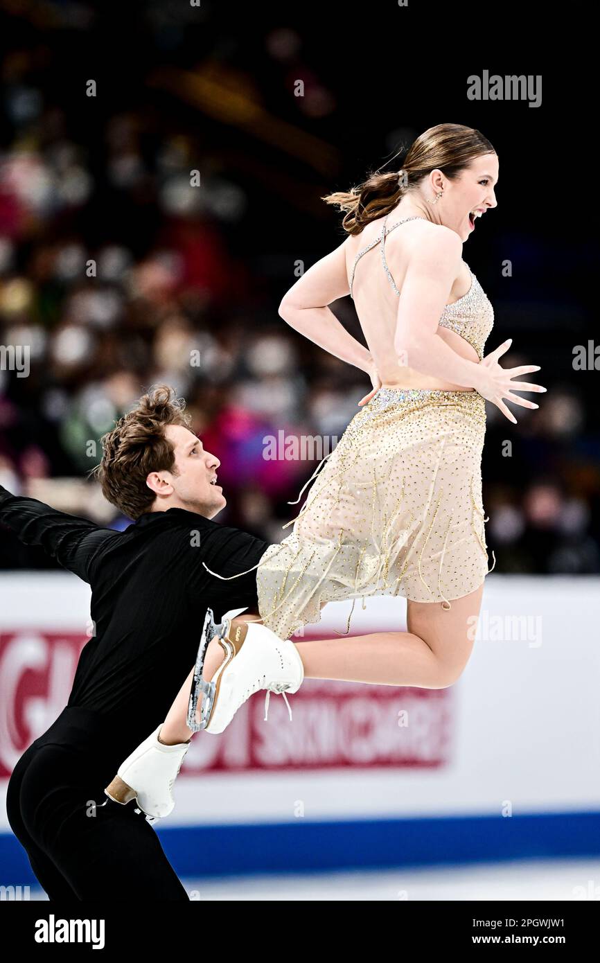 Christina CARREIRA & Anthony PONOMARENKO (USA), during Ice Dance Rhythm