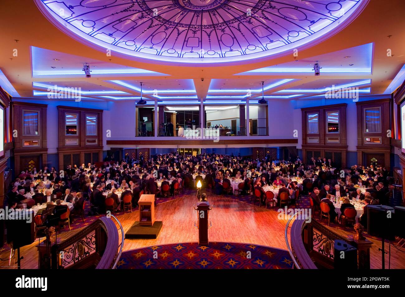 Interior of Titanic Belfast, Belfast, Northern Ireland Stock Photo