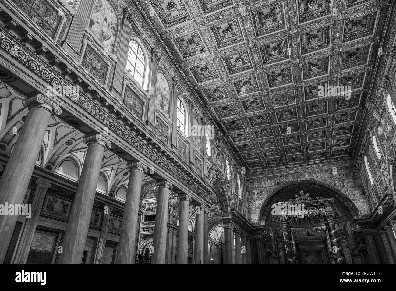 The papal basilica of Santa Maria Maggiore is one of the four papal ...