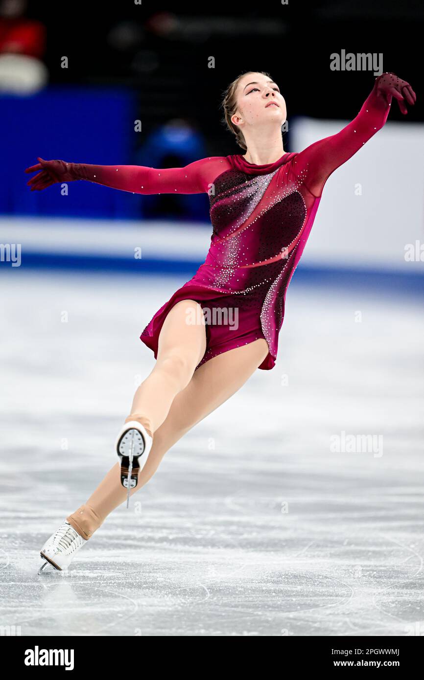 Olga Mikutina Aut During Women Free Skating At The Isu World Figure Skating Championships 4316
