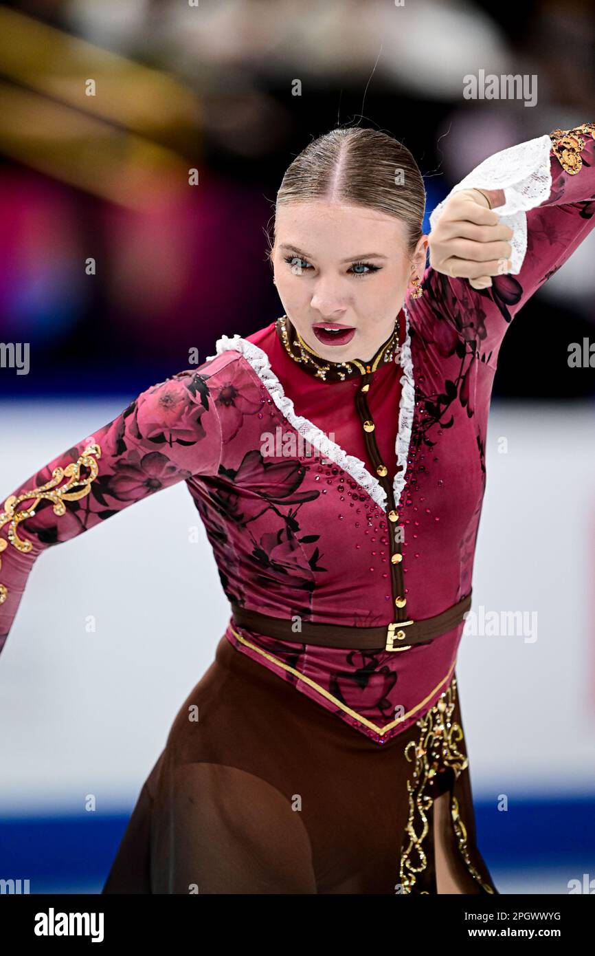 Lindsay Van Zundert Ned During Women Free Skating At The Isu World Figure Skating 9477