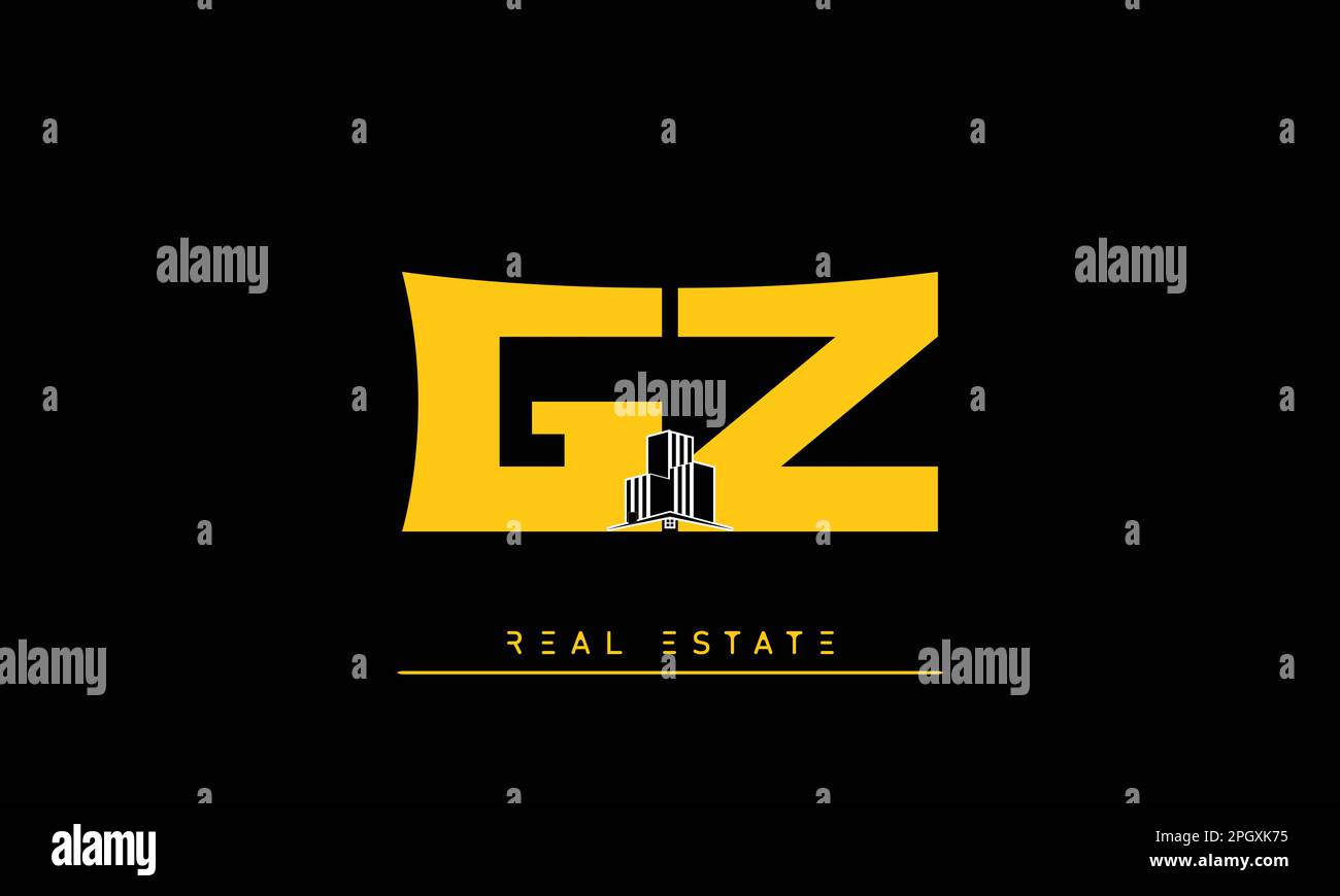 Gz real estate logo hires stock photography and images Alamy