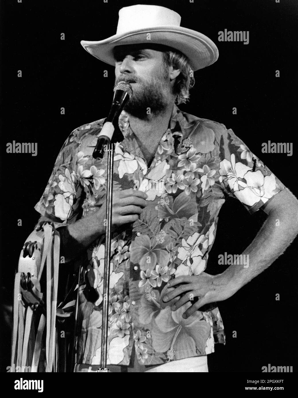 Mike Love of the Beach Boys, Civic Center, Providence, Rhode Island, USA, June 16, 1978. Stock Photo