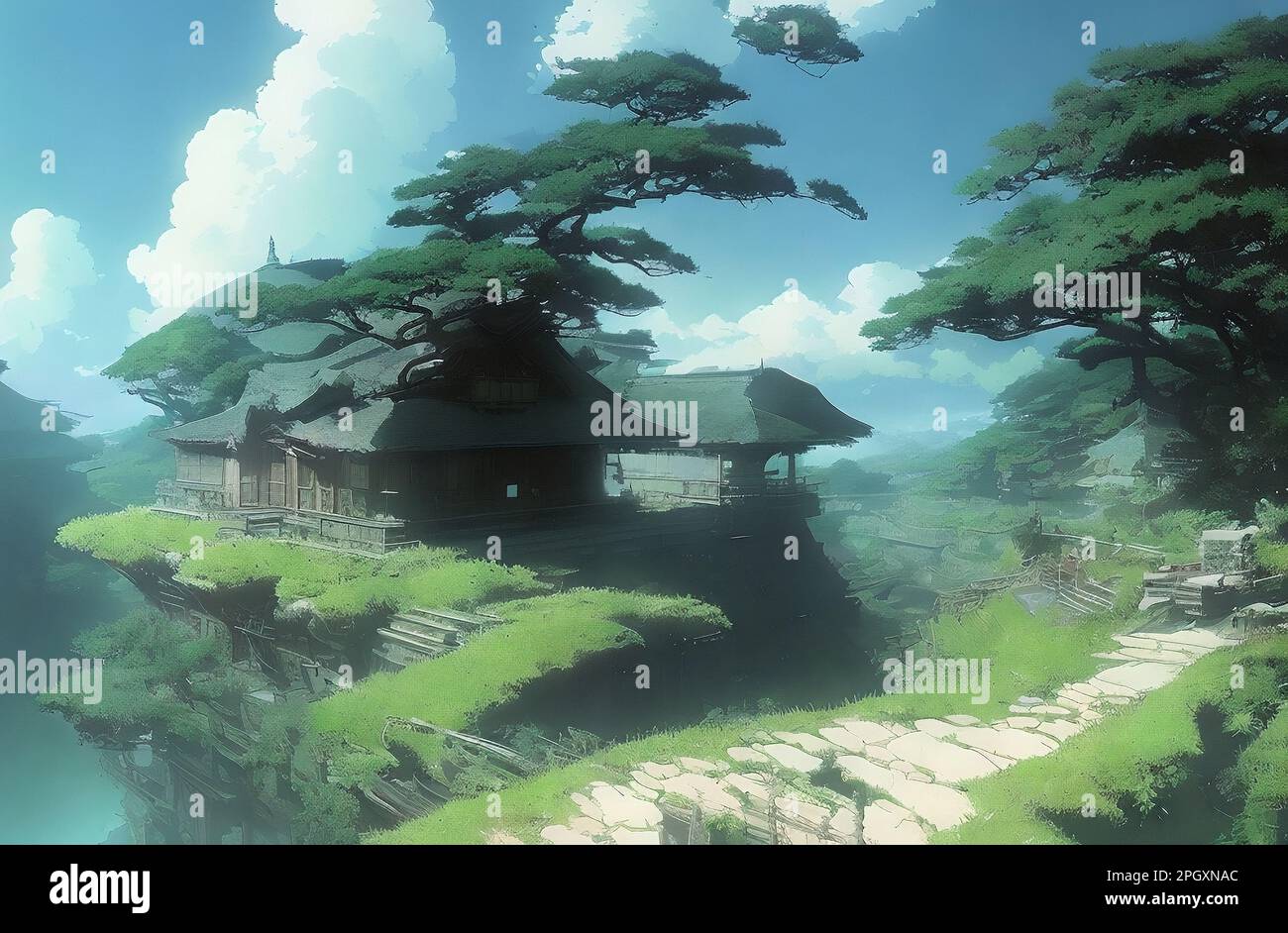 Anime background  Anime scenery, Scenery, Forest art