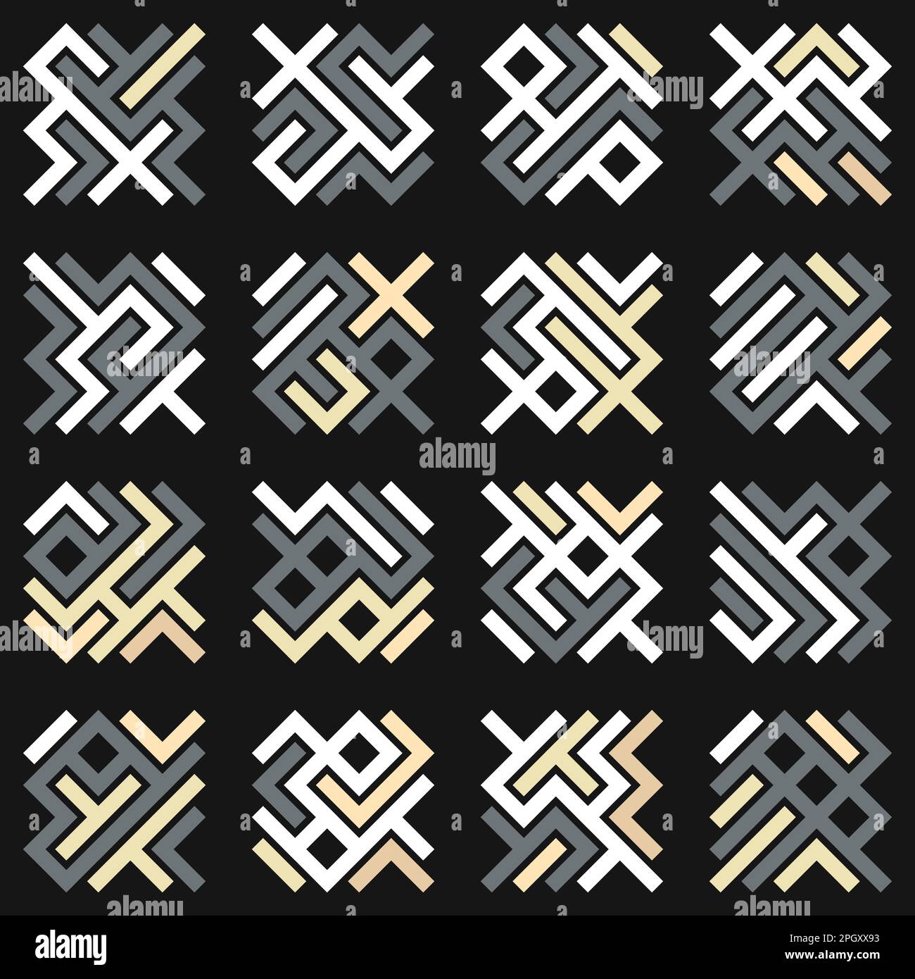 Asemic Glyph writing hieroglyph imitation generative illustration Stock ...