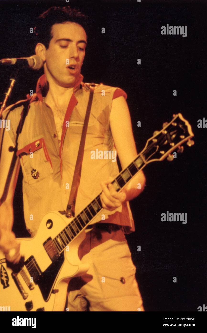 Mick Jones of the Clash, Civic Center, Providence, RI, USA, August 28