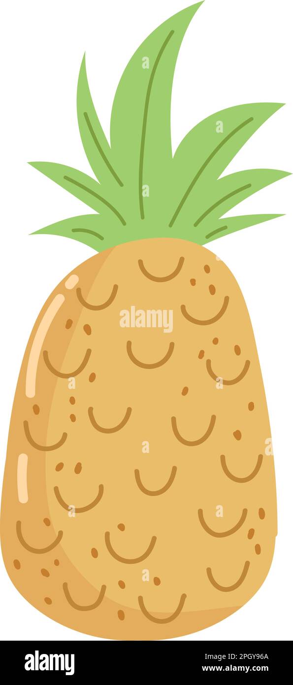 pineapple fruit icon Stock Vector Image & Art - Alamy