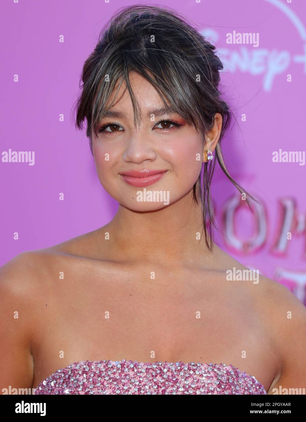 Los Angeles, USA. 24th Mar, 2023. Peyton Elizabeth Lee arrives at The
