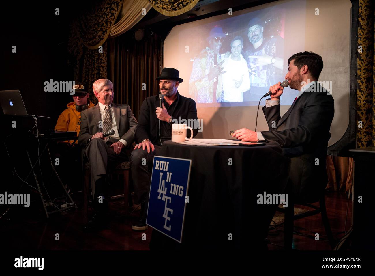 Joe Manganiello and Marty Rogowsky Stock Photo - Alamy