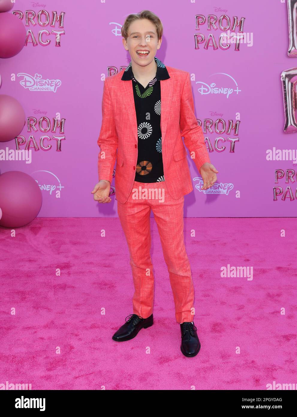 Los Angeles, USA. 24th Mar, 2023. Luke Busey arrives at The Red Carpet