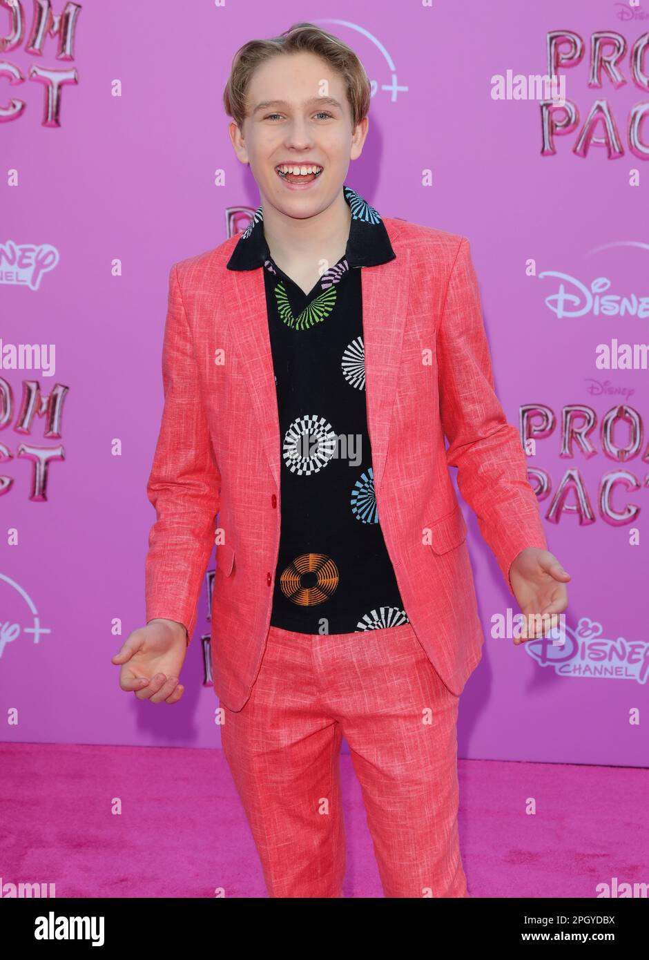 Los Angeles, USA. 24th Mar, 2023. Luke Busey arrives at The Red Carpet