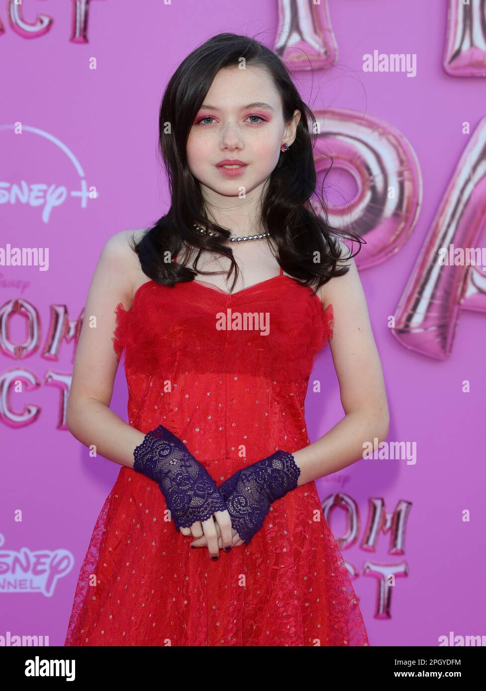 Los Angeles, USA. 24th Mar, 2023. Violet McGraw arrives at The Red