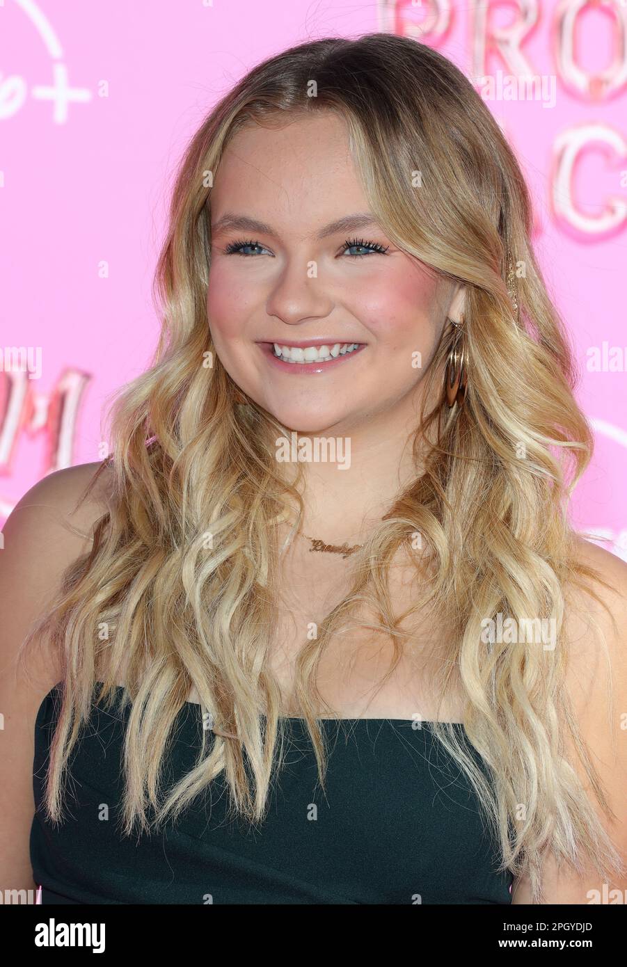 Los Angeles, USA. 24th Mar, 2023. Pressley Hosbach arrives at The Red