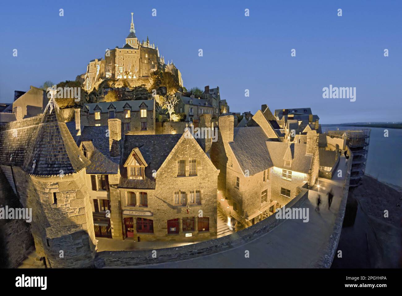 France Normandy Manche (50) Mont Saint Michel The village At