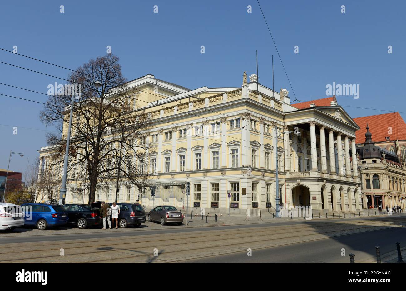 Opera House, Swidnicka 35, Wroclaw, Lower Silesia, Poland Stock Photo