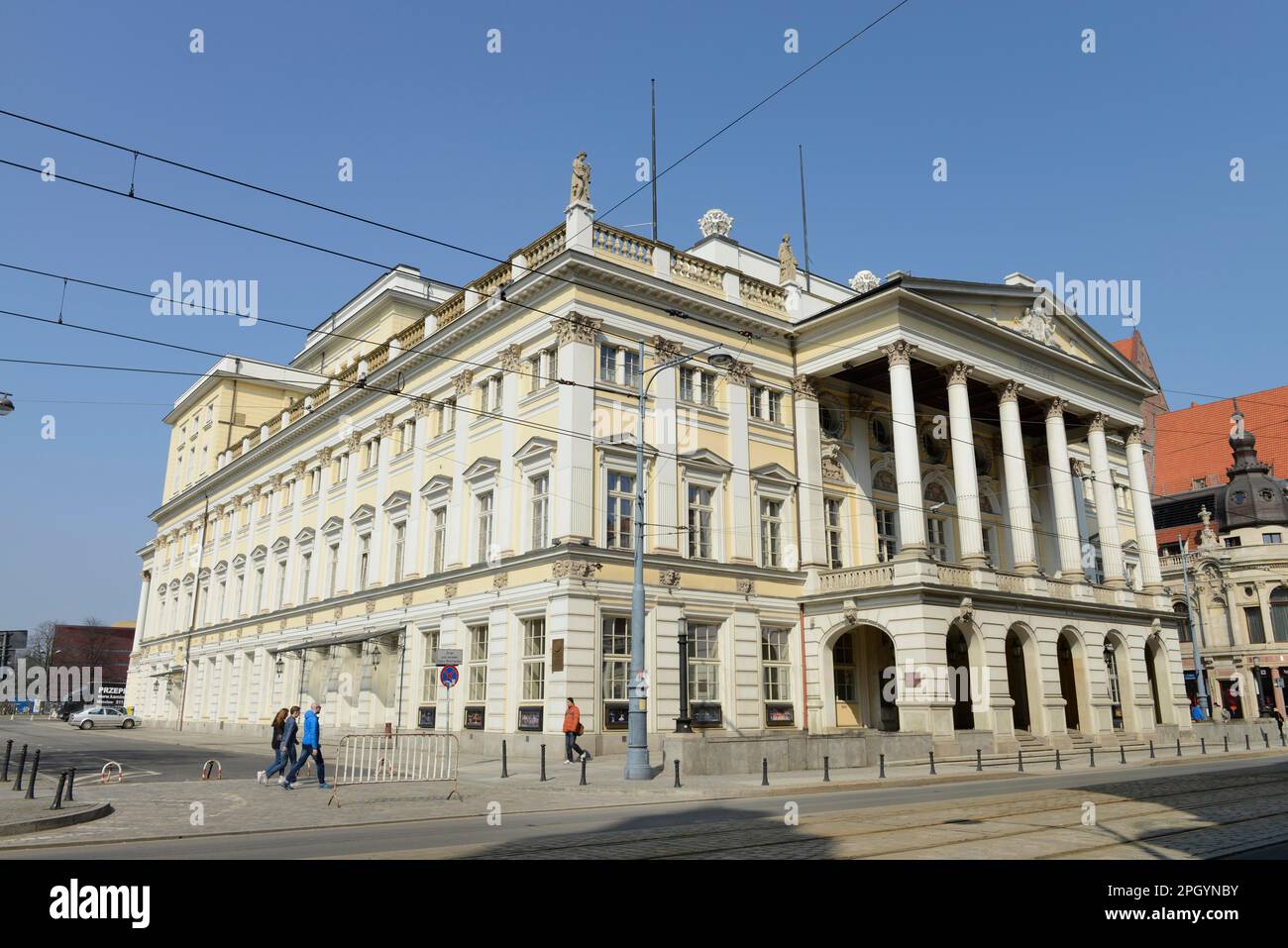 Opera House, Swidnicka 35, Wroclaw, Lower Silesia, Poland Stock Photo