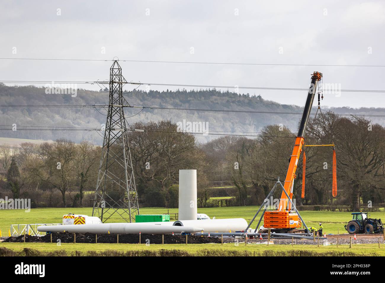 Pylon construction hires stock photography and images Alamy