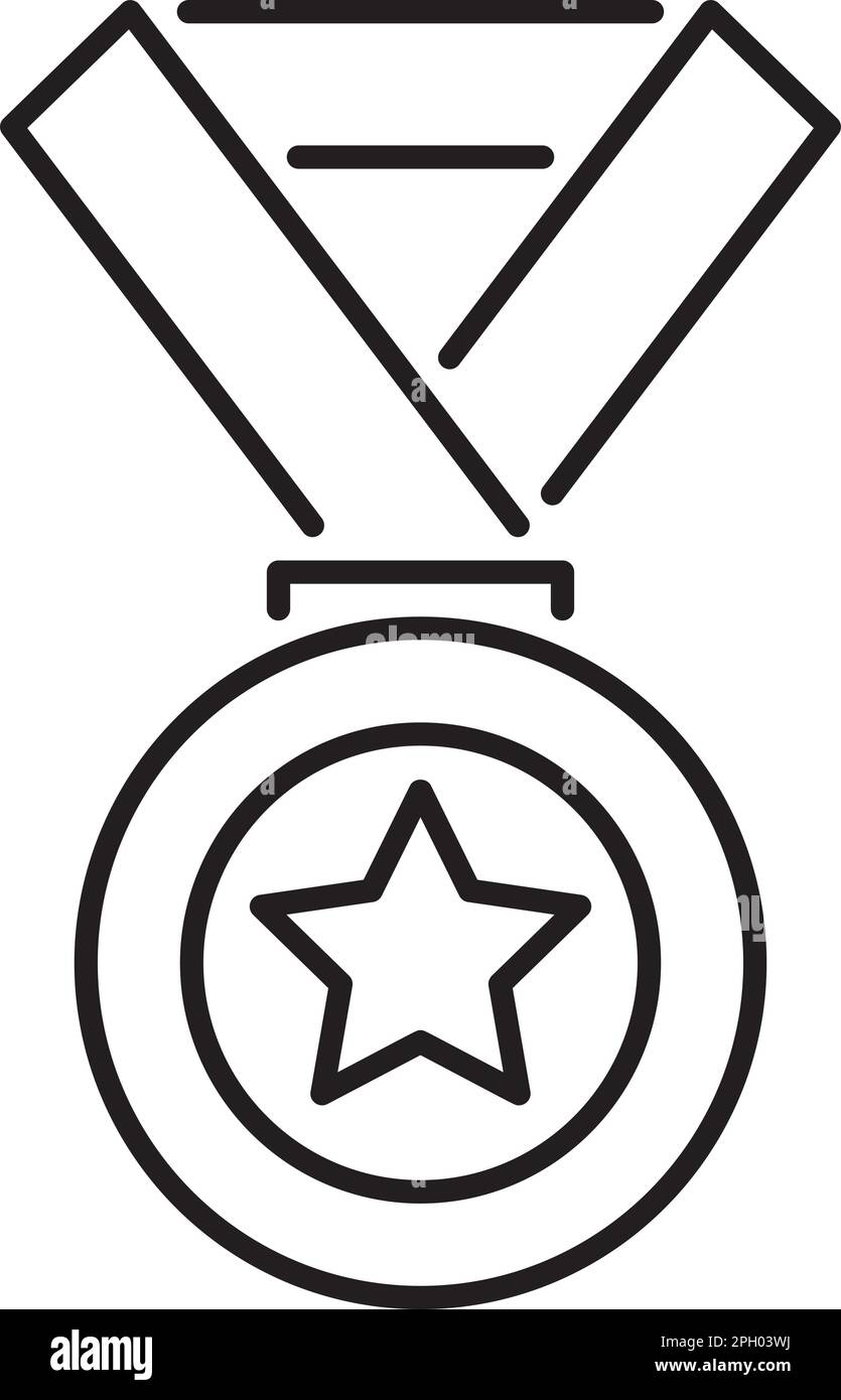 Project management star medal vector icon illustration Stock Vector ...