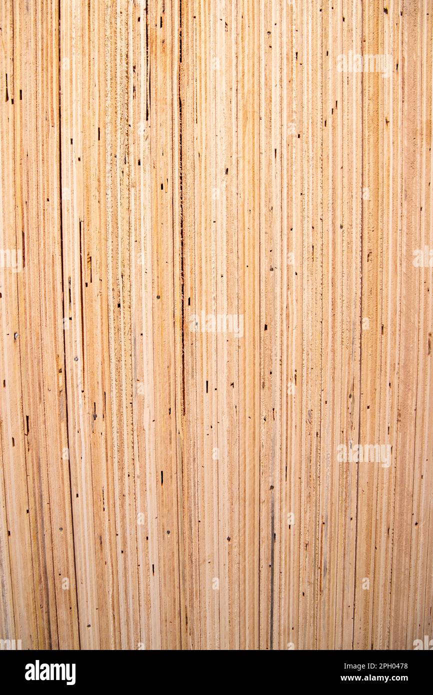 Wooden wall texture for background. Close-up. Selective focus Stock Photo