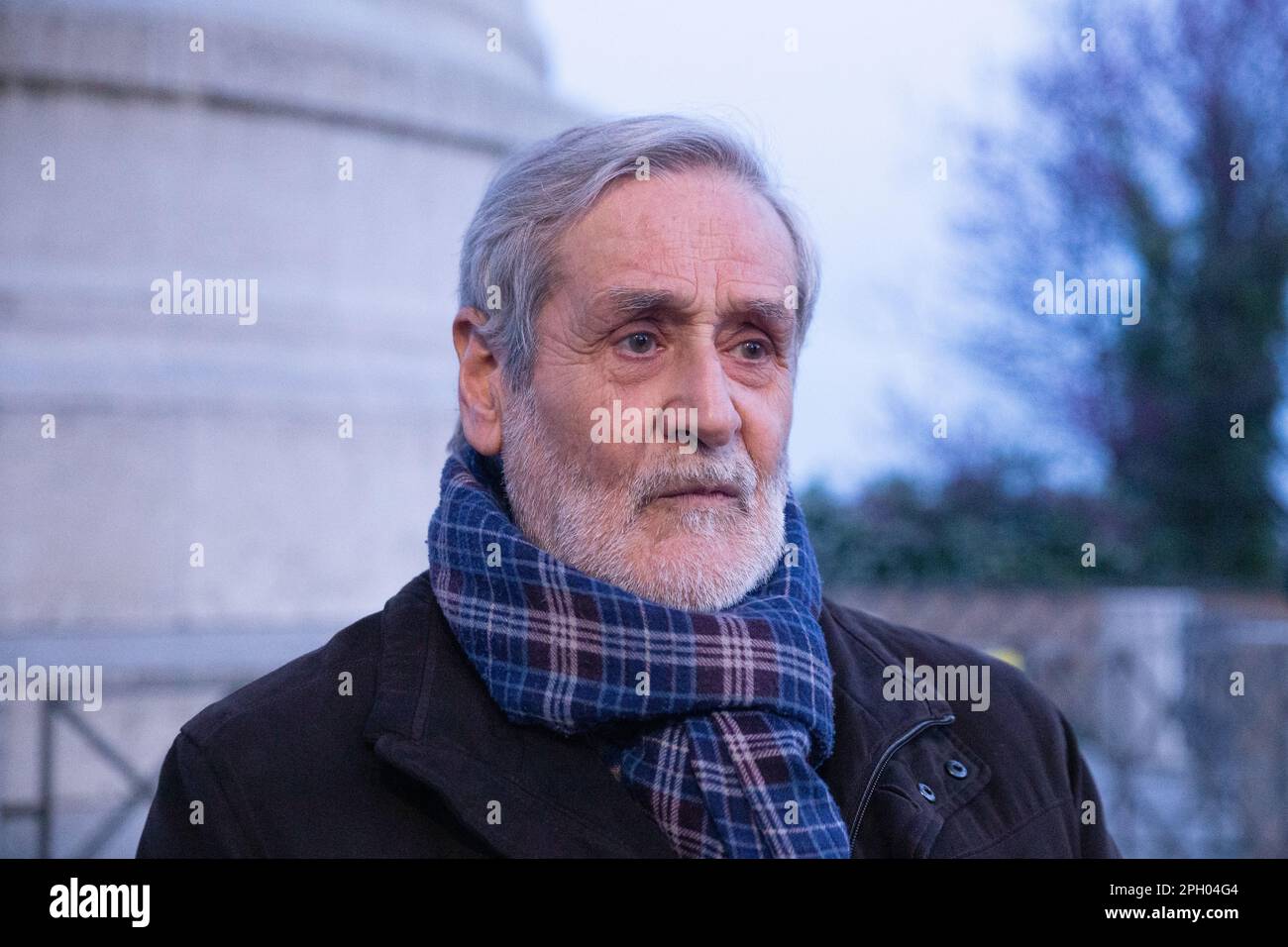 Rome, Italy. 24th Mar, 2023. Enrico Calamai, an Italian diplomat, saved hundreds of people during Jorge Videla's dictatorship in Argentina (Photo by Matteo Nardone/Pacific Press) Credit: Pacific Press Media Production Corp./Alamy Live News Stock Photo