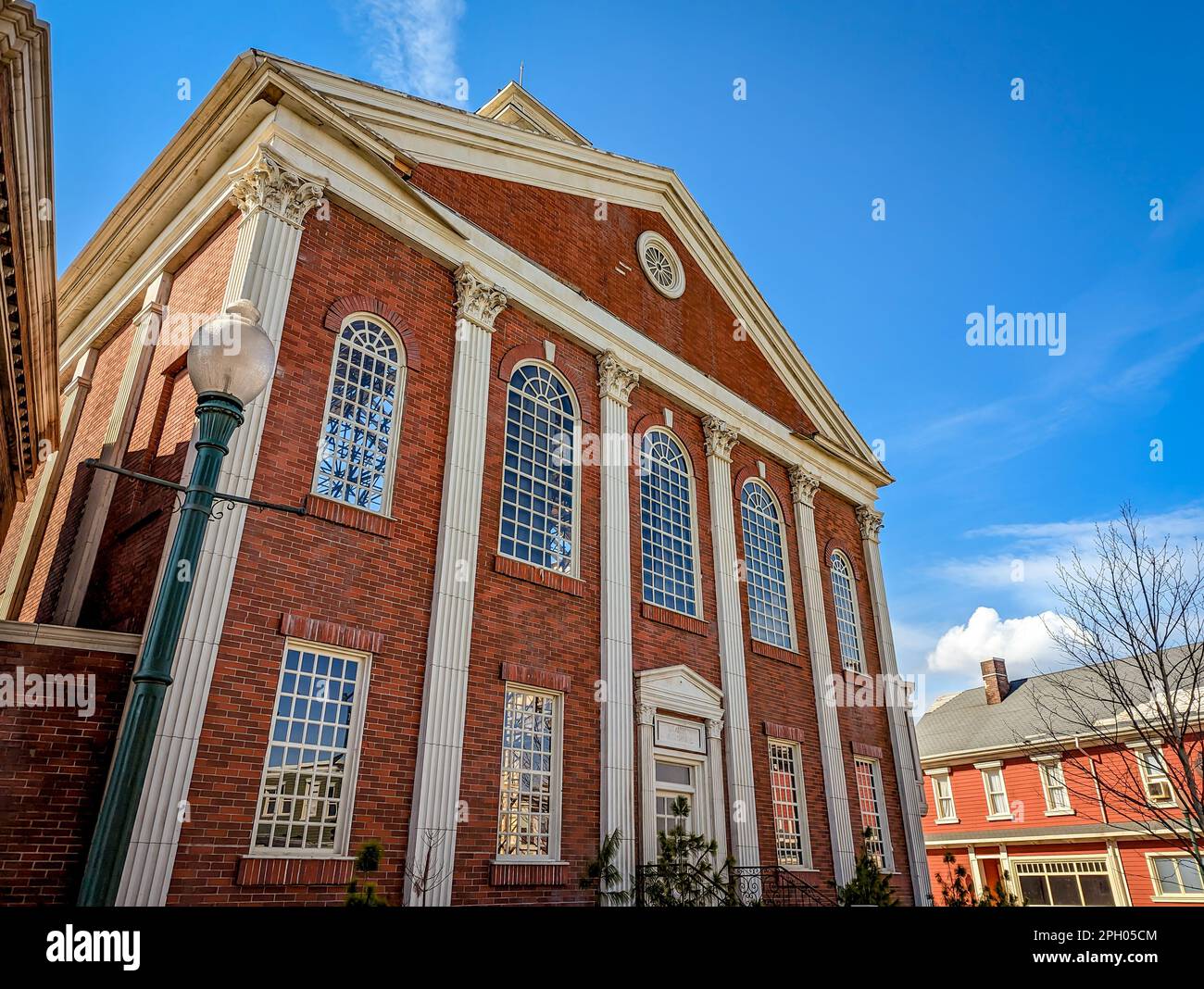 Bucharest, Romania. 12 March 2023 Outdoor sets for the town of Jericho