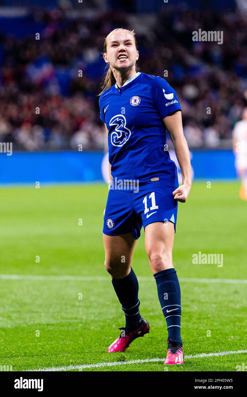 Lyon, France. 22nd Mar, 2023. Lyon, France March 22 Guro Reiten of