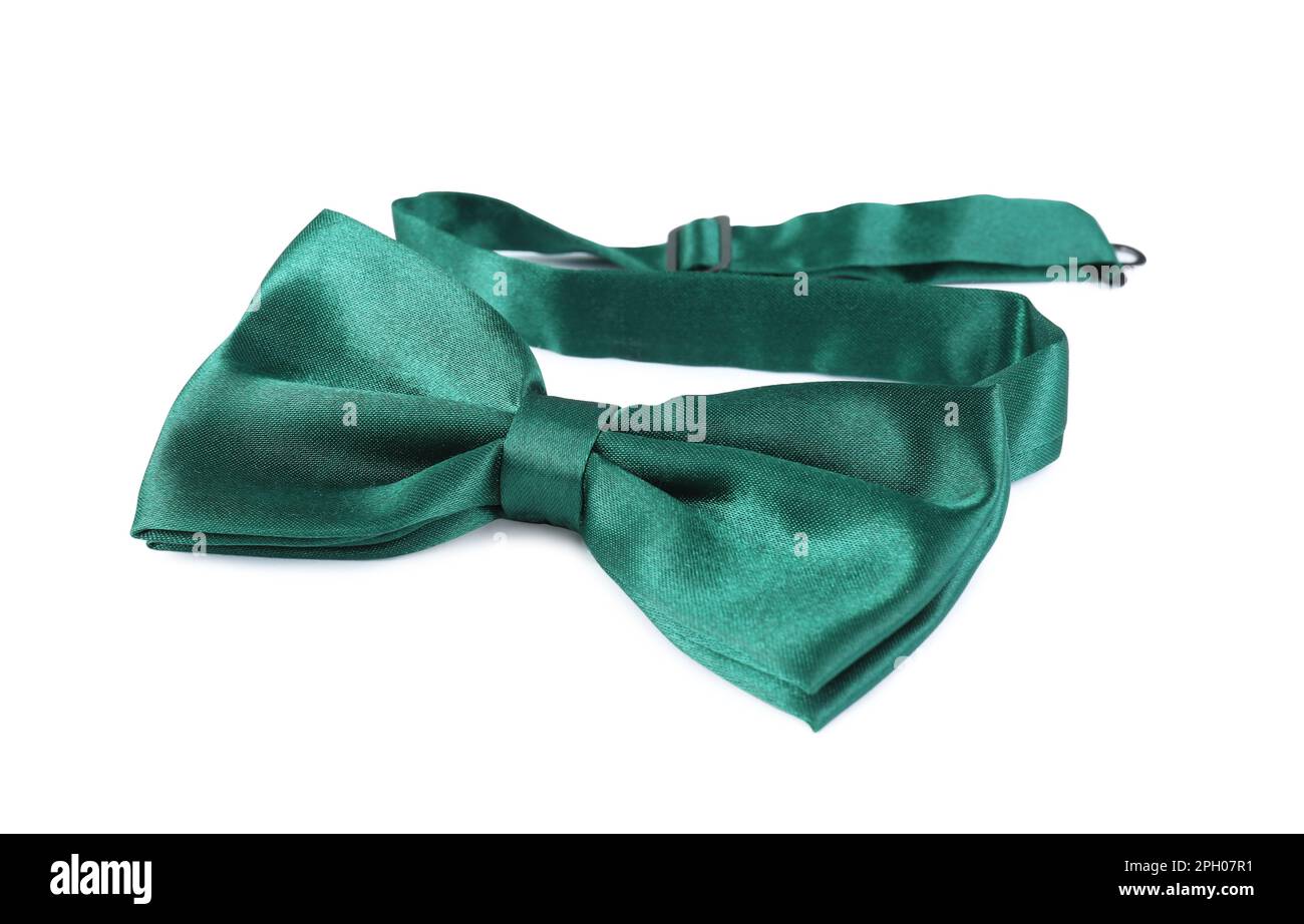 Green silk bow hi-res stock photography and images - Alamy