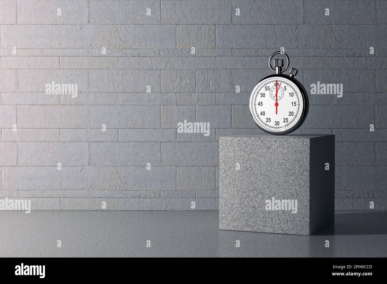Stopwatch in 3d illustration hi-res stock photography and images - Alamy