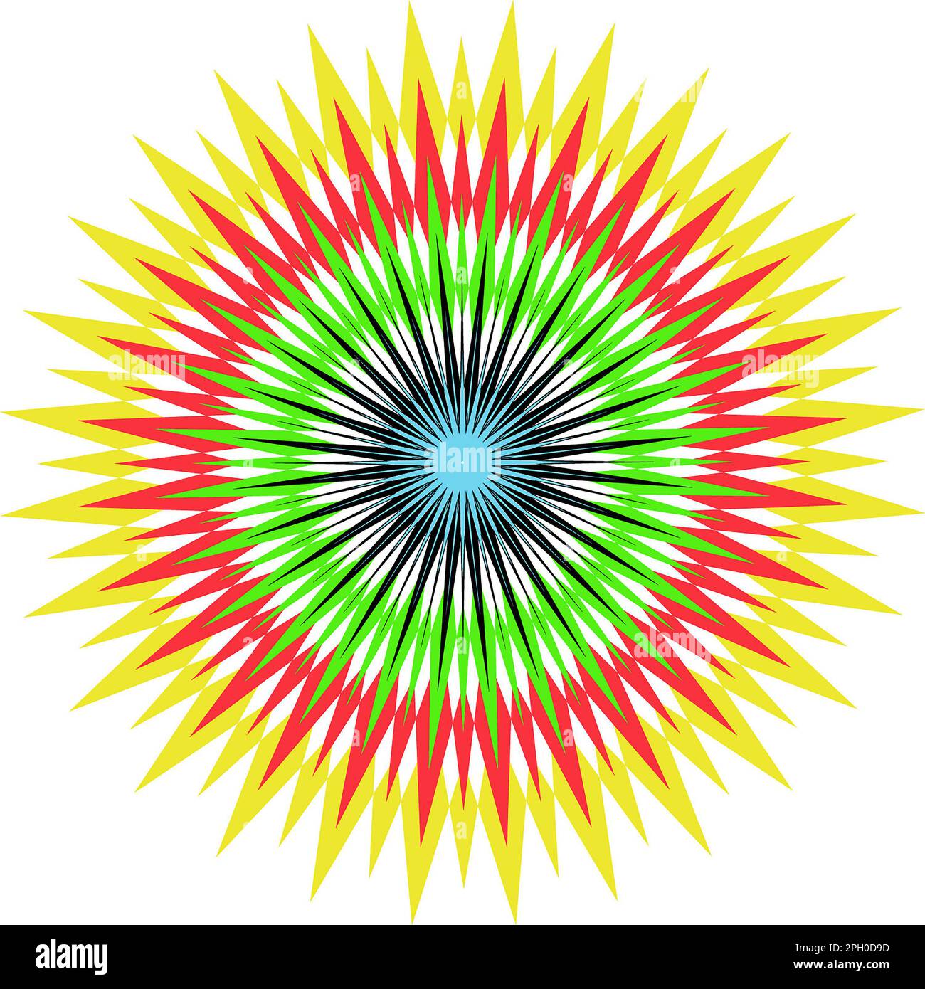 Abstract kaleidoscope background. Multicolor kaleidoscope texture Stock Photo