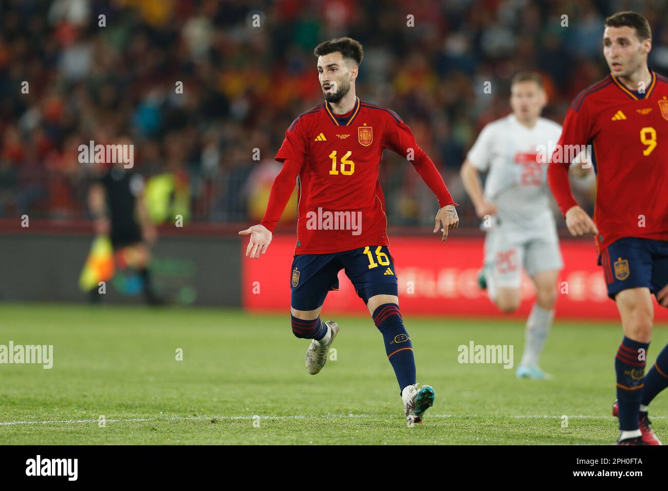 Almeria, Spain. 24th Mar, 2023. Alex Baena (ESP) Football/Soccer