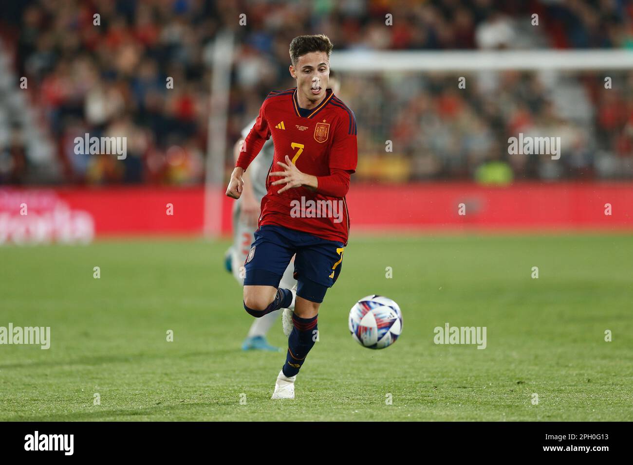 Almeria, Spain. 24th Mar, 2023. Rodrigo Riquelme (ESP) Football/Soccer